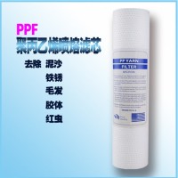 凈水器濾芯批發10寸平口通用PP棉濾芯批發UDF/CTO/RO膜/后置炭